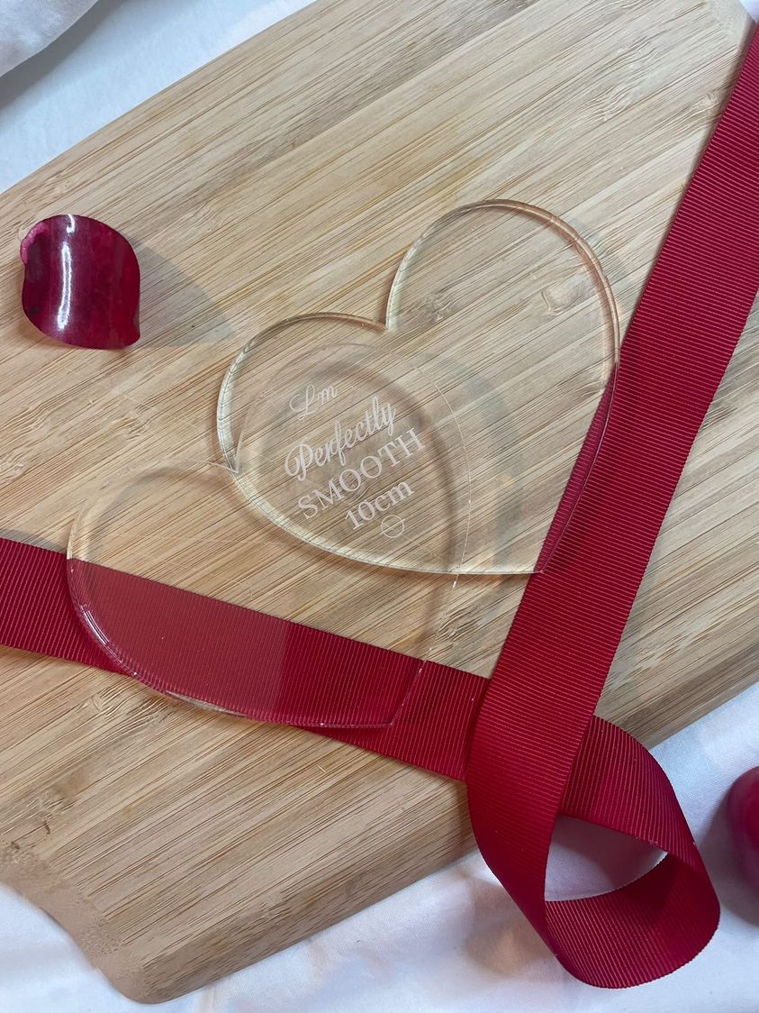 Perfectly Smooth Ganache Disk