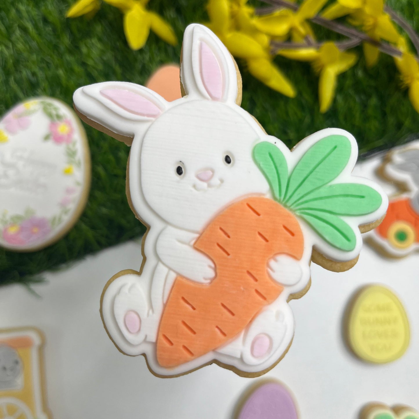 #002 - Bunny with Carrot