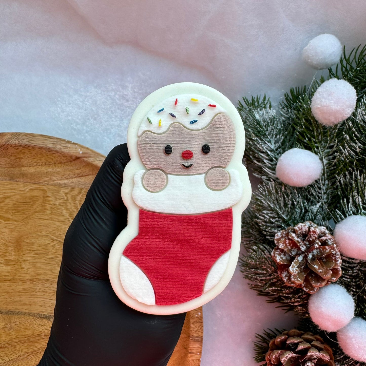 #075 - Gingerbread Sock