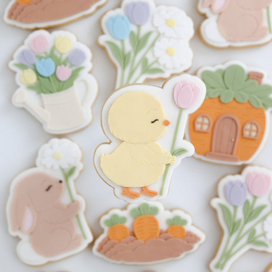 #110 - Poussin avec fleur