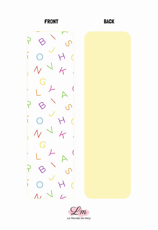 Cartes SCHOOL - 10x20cm