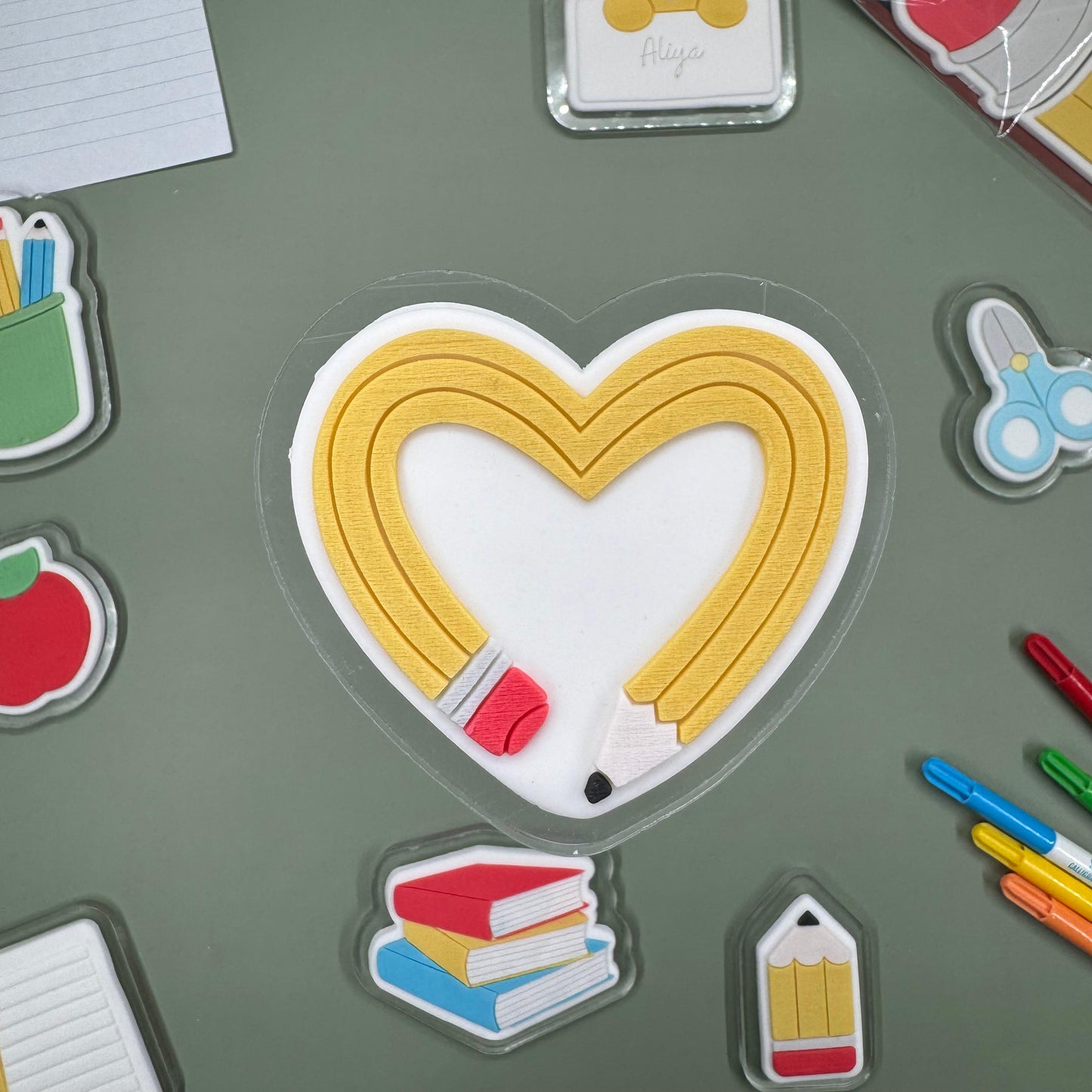 #15 - Heart Crayon