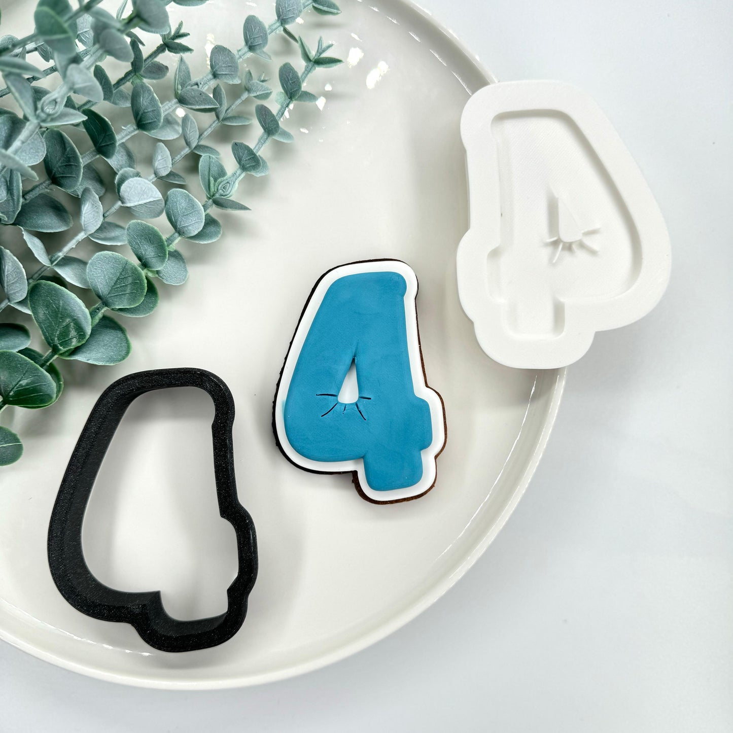 Chiffre effet Ballon 3D