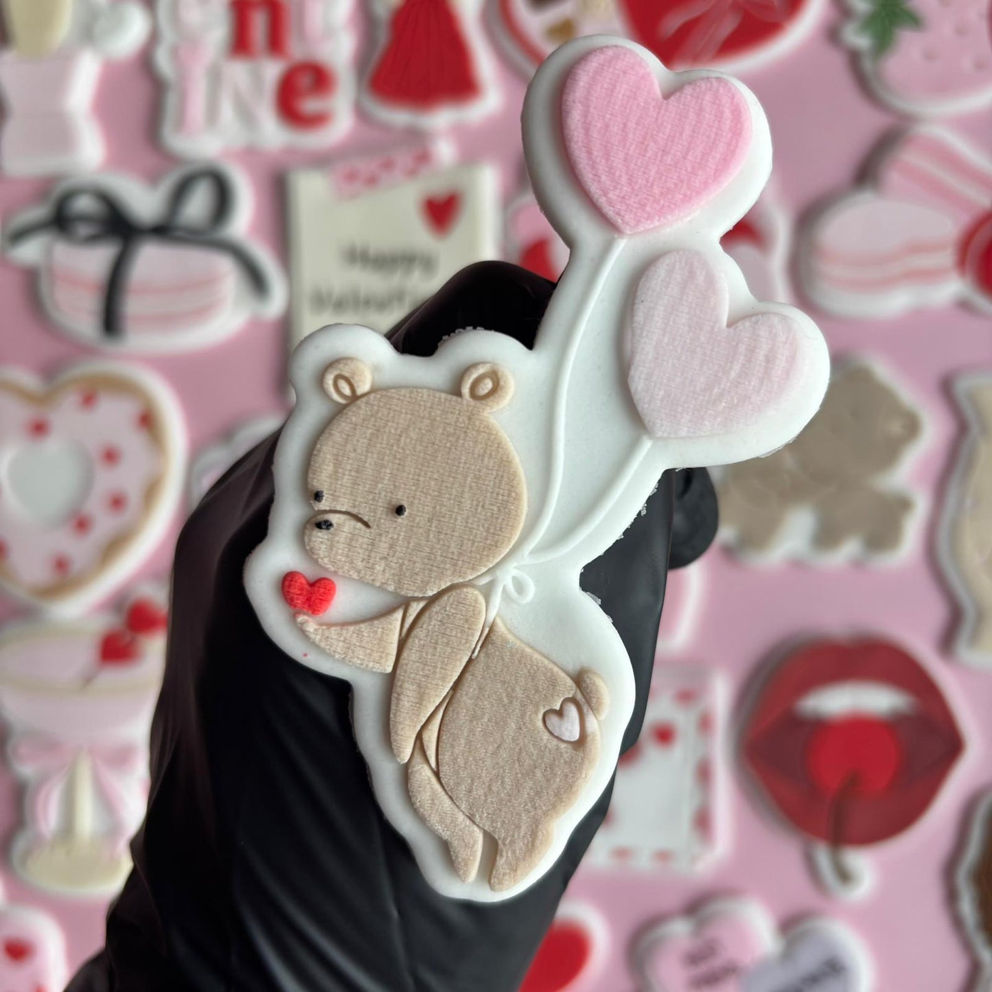 #066 - Teddy Bear with Balloons