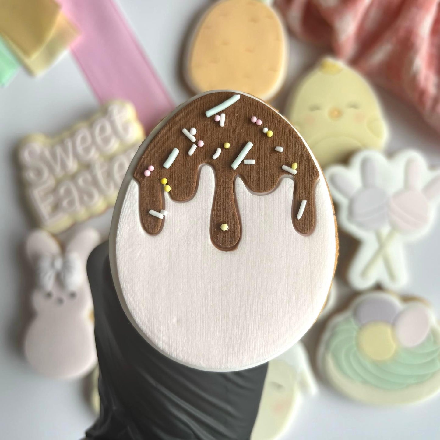 #050 - Chocolate Drip Egg