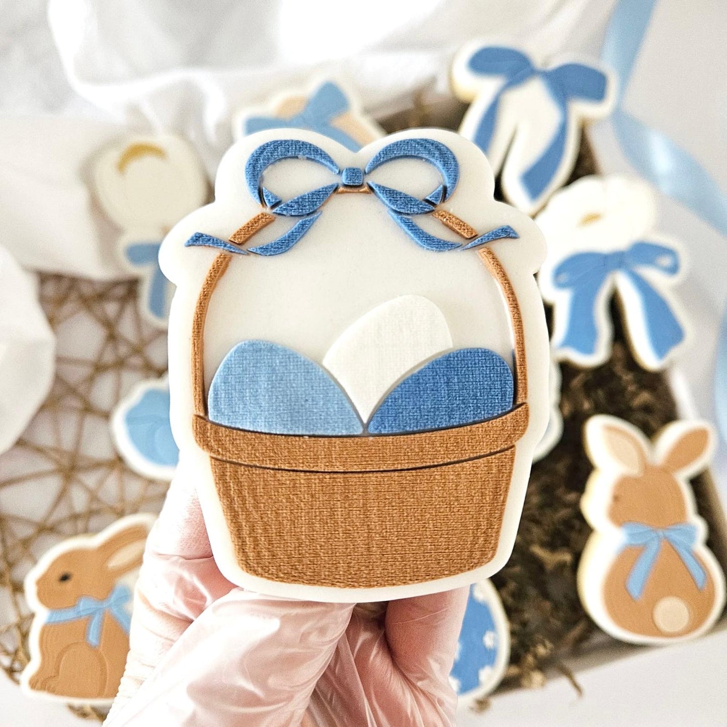 #054 - Easter Basket with Bow