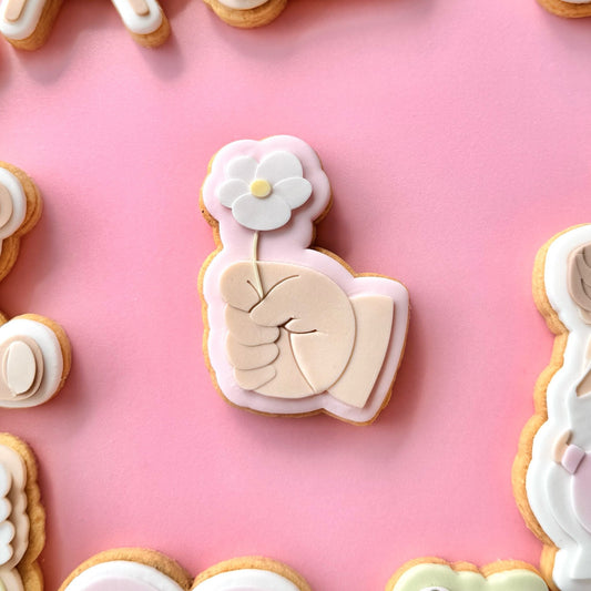 #055 - Hand holding Flower