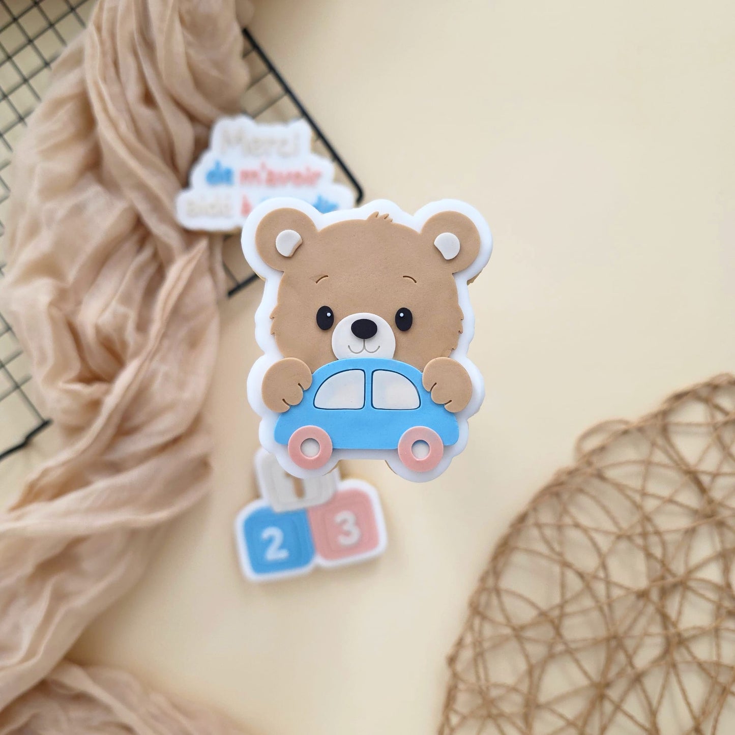 #55 - Ourson avec Voiture