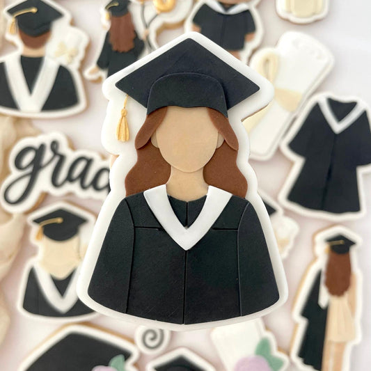 #01 - Fille diplomé de Face