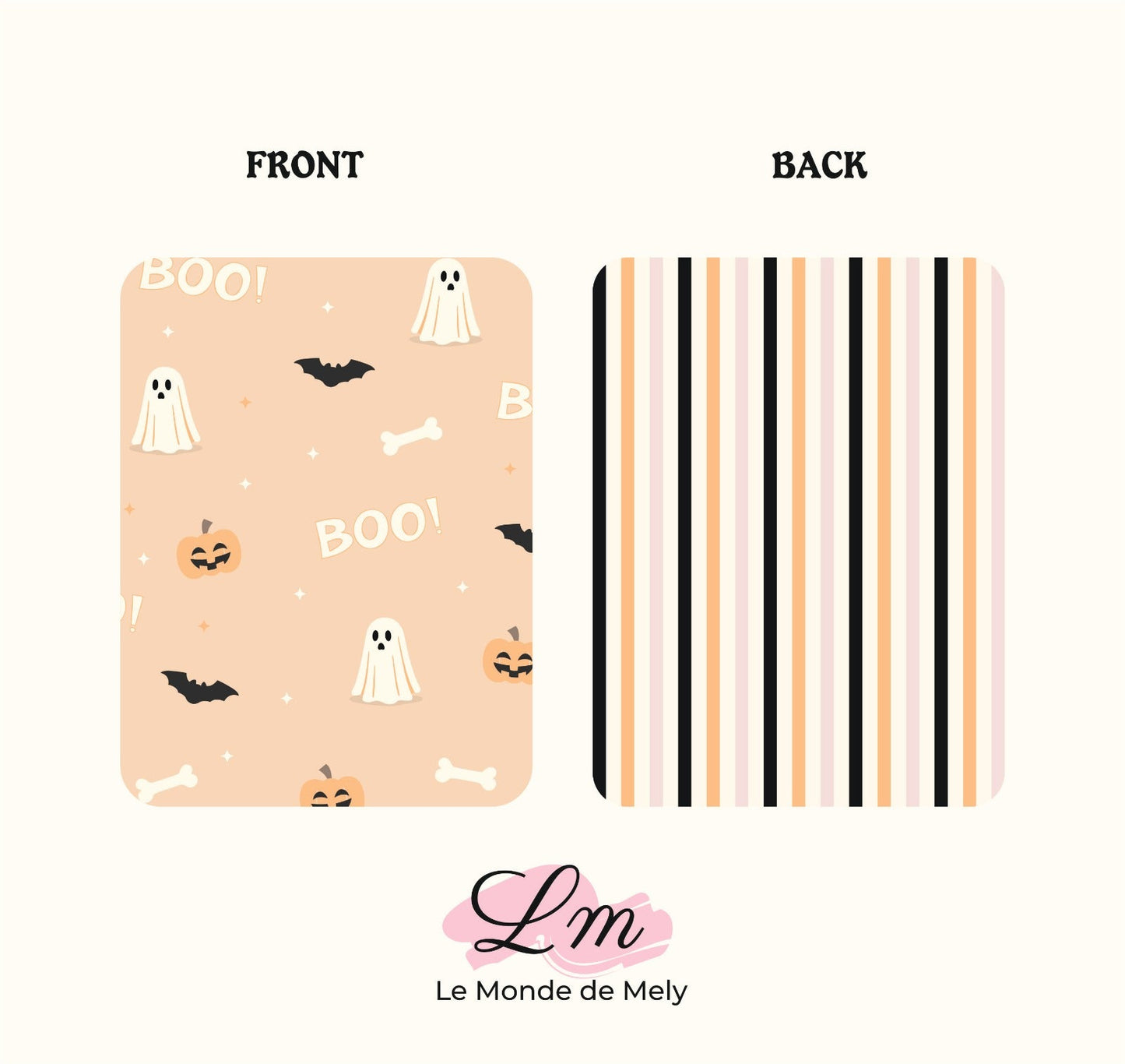Carte HALLOWEEN #08 - 9x12
