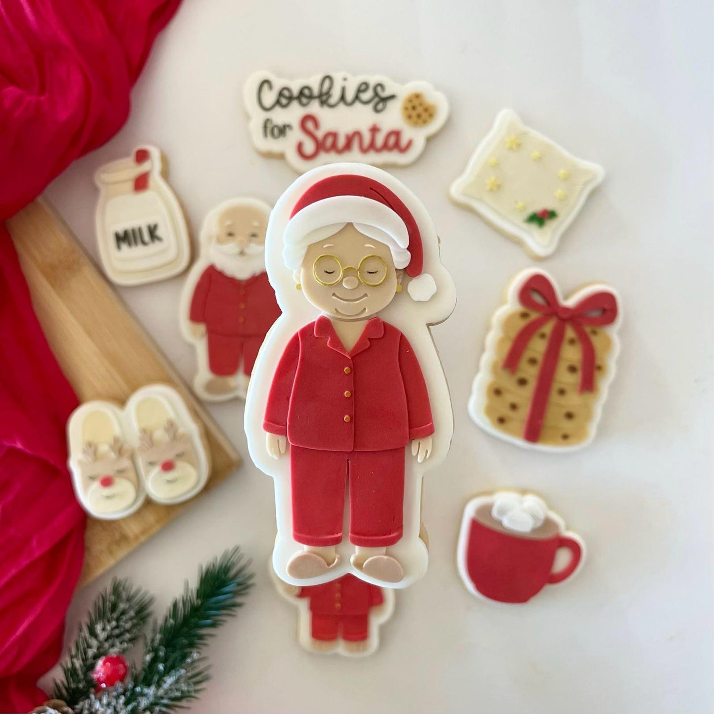 #110 - Mrs. Claus in Pajamas