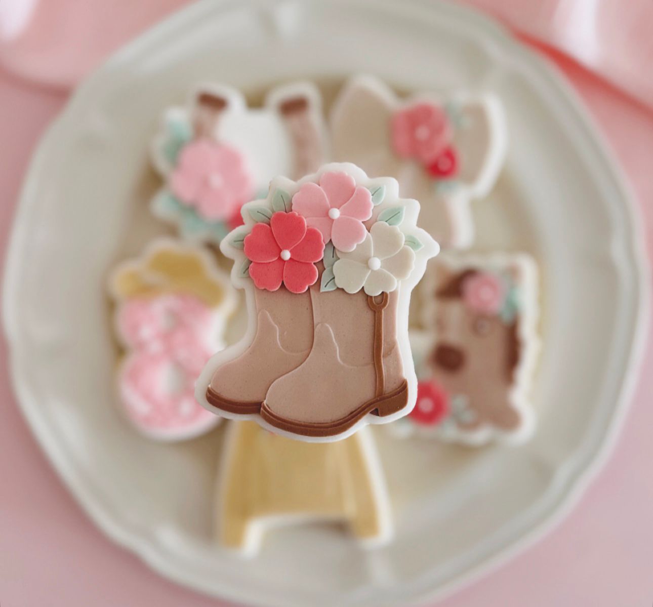 #03 - Bottes avec fleurs