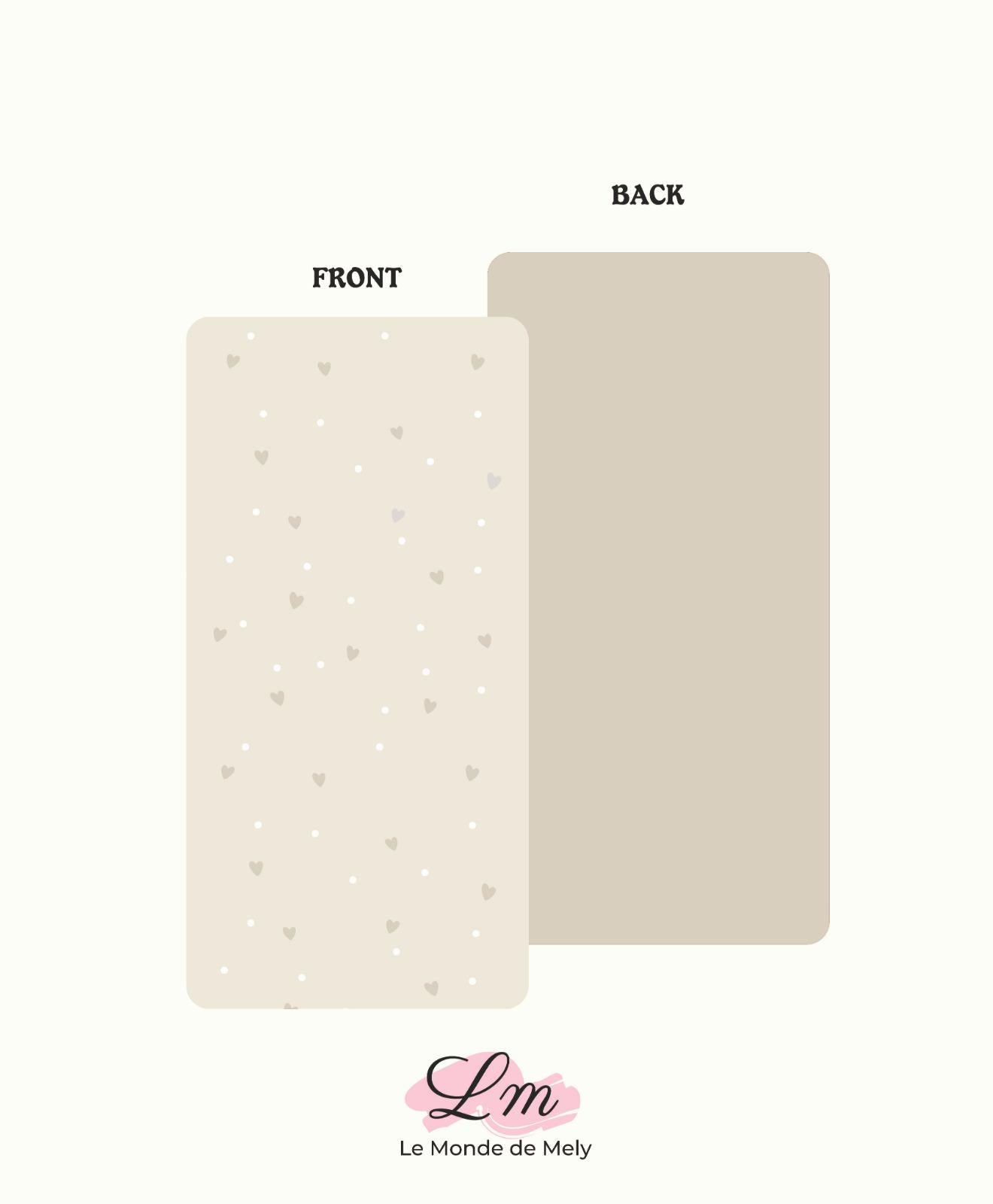 Carte Saint Valentin #22 - 10x20cm