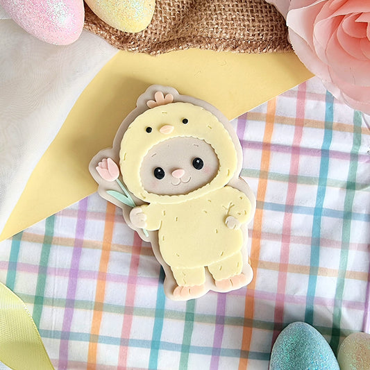 #090 - Ourson Costume Poussin