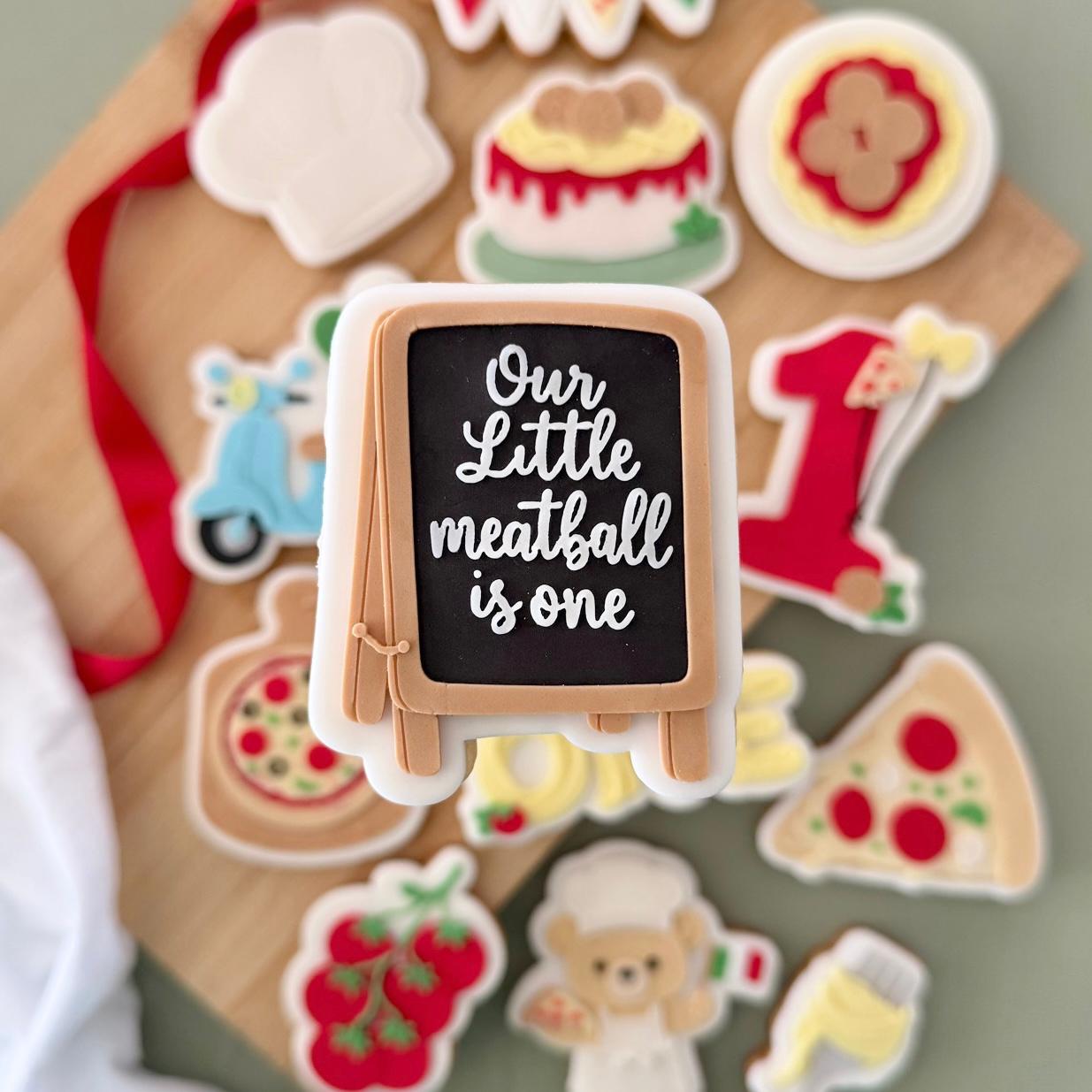 #03 - Our little meatball is One