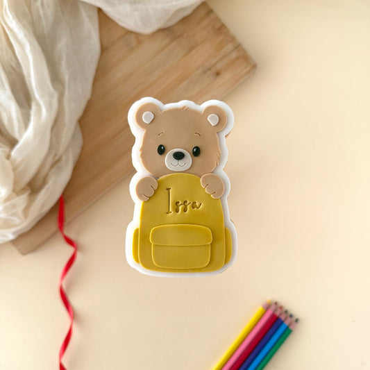 #75 - Ourson avec Sac à Dos - L