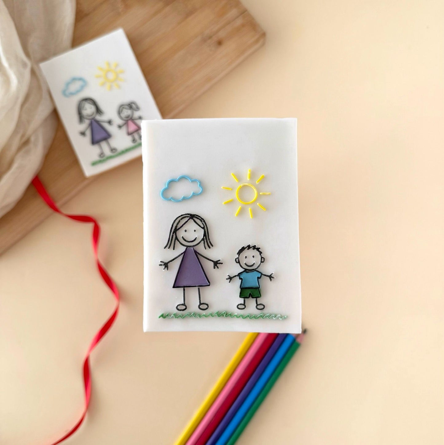 #77 - Tableau avec petit garçon - L